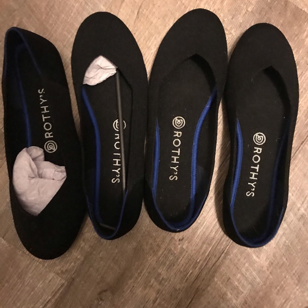 Black flats